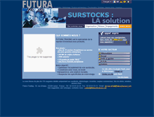 Tablet Screenshot of futura-finances.com